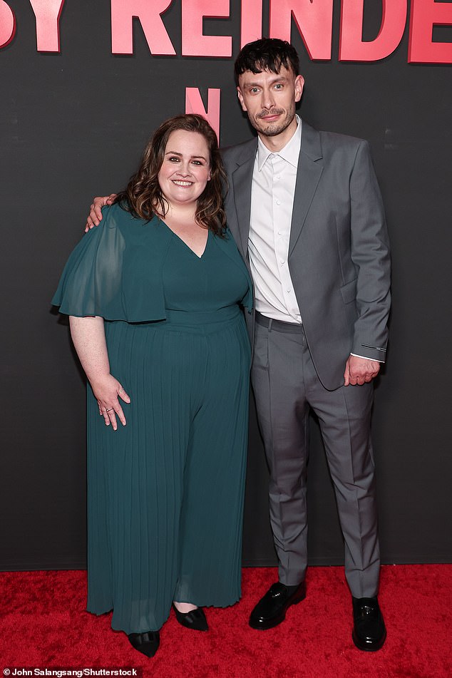 Jessica Gunning and Richard Gadd pictured during the photo shoot in Los Angeles in May. It was previously exclusively revealed in the Mail that Gadd told makers Clerkenwell Films that his stalker was never convicted