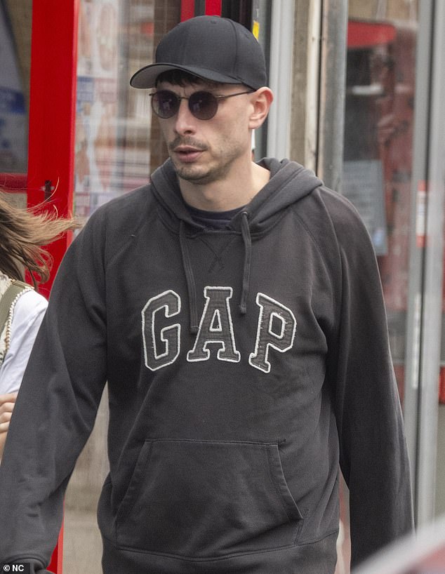 Richard Gadd, who wrote and starred in the miniseries, pictured in North London. Sources indicate that Gadd told Clerkenwell that the stalker was the subject of an 'exclusion order' – a civil order and not the same as a criminal conviction for stalking