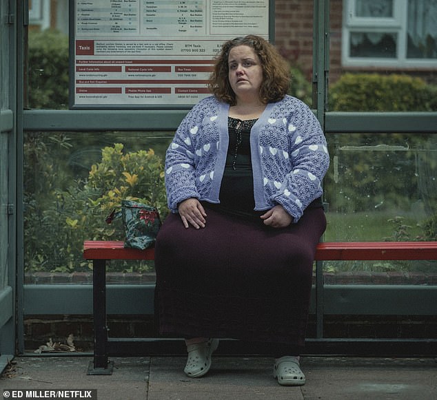 Fiona Harvey, who says the life of main character Martha (pictured) is based on her own life, denies ever going to jail or court, as the show shows