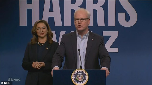 Jim Gaffigan was then introduced as Minnsota Governor Tim Walz