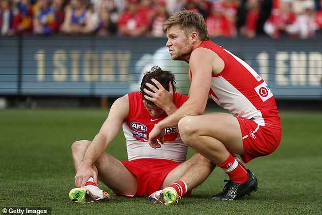 Lloyd says these moments will haunt Swans players for the rest of their careers