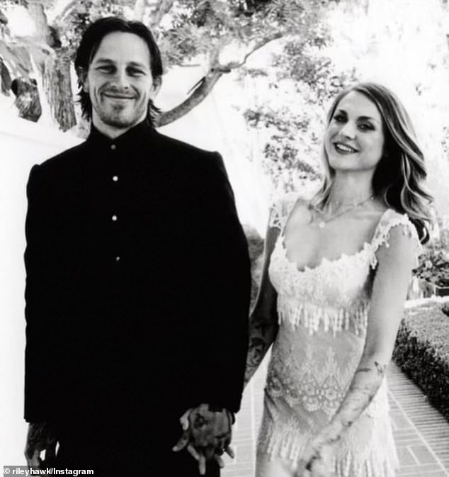 The couple started dating in 2021, and after about two years of dating, they made their union legal by tying the knot in a ceremony officiated by REM's singer Michael Stripe in October 2023.