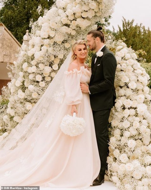 It came after the couple chose a traditional all-white theme for their lavish wedding ceremony at the five-star hotel - and exchanged vows surrounded by displays of white roses