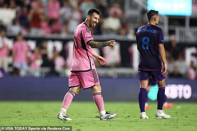 Messi leveled his side with an excellent finish ten minutes after Charlotte had taken the lead