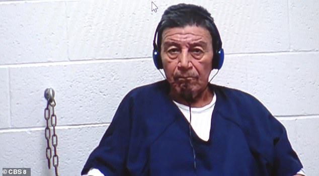 Alfredo Hernandez (pictured), 66, is accused of killing his girlfriend Terri Bistodeau, then 39, in her San Diego home