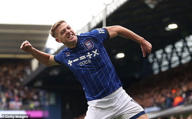 Ipswich started brightly and took the lead in the eighth minute thanks to Delap's first goal