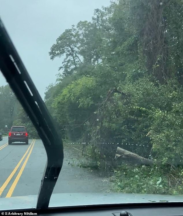 As many as 2.5 million customers in South Carolina, North Carolina, Georgia, Florida and Virginia were without power on Saturday, according to PowerOutage.us.