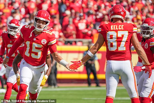 Mahomes and Kelce have built an incredible partnership on the court