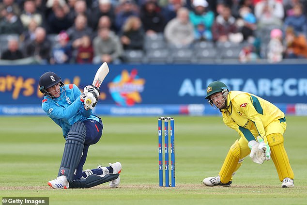 Captain Harry Brook added 72 but England could only manage 107 runs for eight wickets