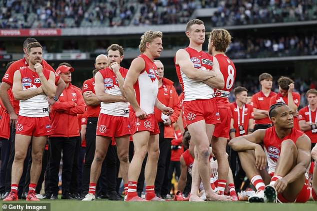 Sydney Swans were humbled by the Lions in the AFL decider on Saturday