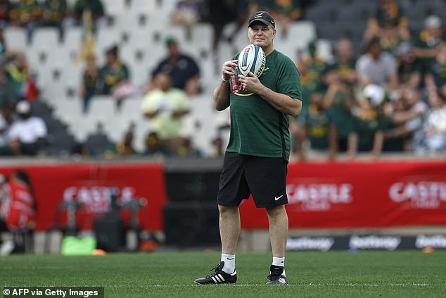 Formerly divisive head coach Rassie Erasmus hasn't been in liquidation mode lately