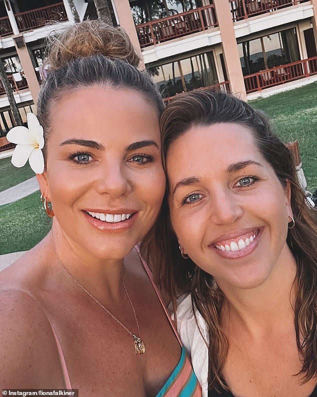 The Biggest Loser veteran, 41, revealed their budding romance began via social media in early 2018 when Hayley, 34, messaged her out of the blue on Instagram