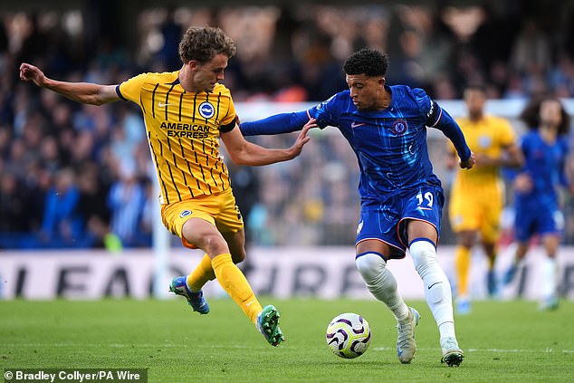 Sancho won a penalty for Palmer to convert and also assisted on his fourth goal on a lively day