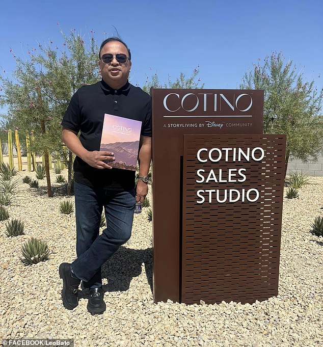 As residents move closer to the constructed Crystal Lagoon waters of Cotino Bay, these numbers are expected to top $2 million. IMAGES: Real estate agent and business owner Leo Bato tours the Cotino residential development