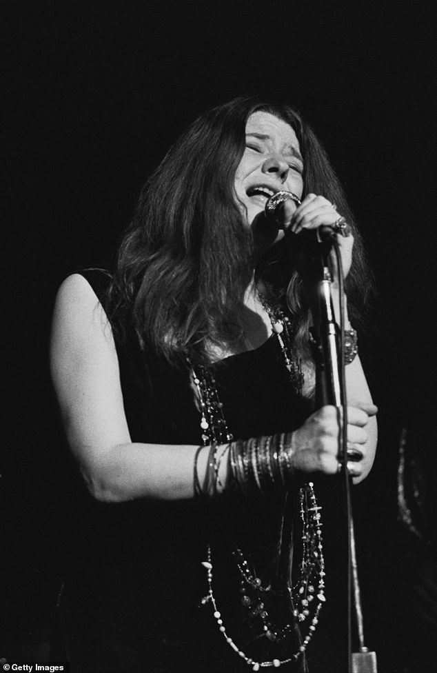 During Kristofferson's heavy drinking days in the late 1960s and early 1970s, she hooked up with blues rock star Janis Joplin, whose substance abuse took her life in October 1970; the Pice Of My Heart star performing in New York in 1968