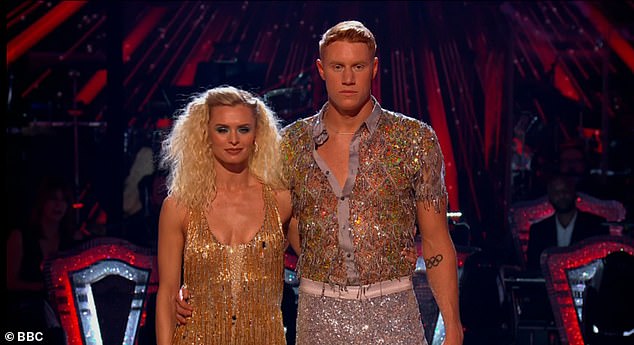 Three-time Olympic gold medalist Tom, 24, and his professional partner Nadiya Bychkova, 35, left the competition after a thrilling dance competition against Toyah Willcox and professional Neil Jones