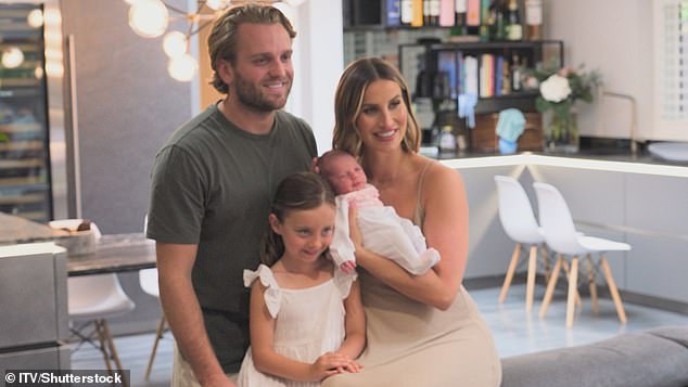 Earlier this month, Ferne confirmed that the next series of her long-running reality series, My Family & Me, will be her last (pictured in the show with fiancé Lorri Haines and daughters Sunday, six, and Finty, 14 months)