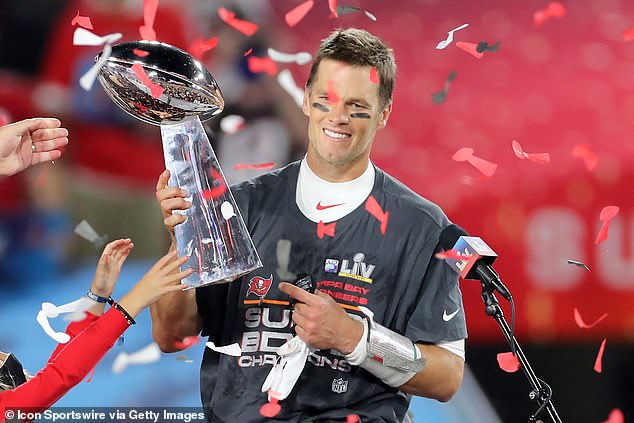 The quarterback led the Bucs to Super Bowl victory during his first season with the team