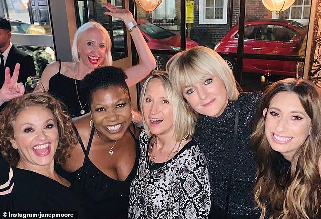 Jane, pictured with her co-stars in July, has been a presenter of Loose Women for the past 24 years after joining the ITV daytime show in 1999.