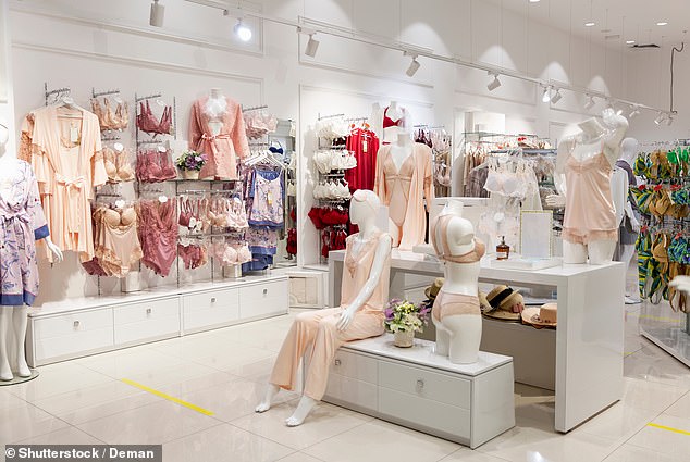 The manager said the delivery person had behaved inappropriately towards staff at the lingerie store (stock image)