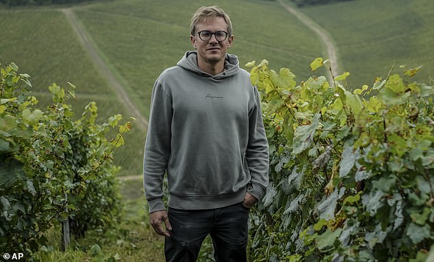 Vineyard co-owner David Lavantureux, 39, has said this has been the most difficult year he has experienced due to the 'unpredictable' climate