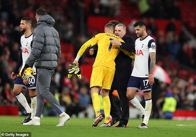 Scholes believes that Spurs boss Ange Postecoglou has developed a playing style faster than Ten Hag