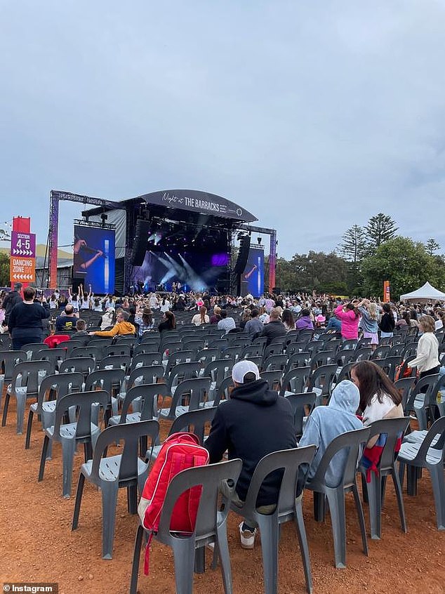 The social media activist, 43, decided to organize the tribute concert after she was unable to get tickets for Swift's Australian Eras tour this year