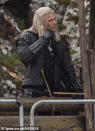 Chris replaced Henry Cavill as the show's lead, Geralt of Rivia, in 2022