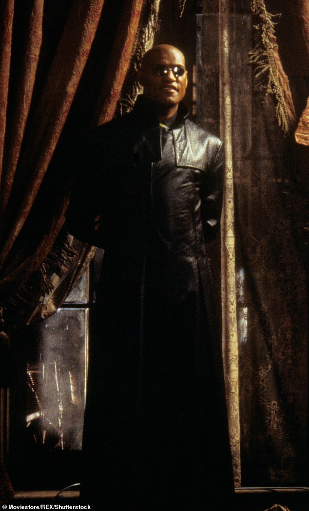 Laurence is best known for his roles in The Matrix franchise (pictured). He was also nominated for an Oscar for his role as Tina Turner's abusive husband Ike in 1993's What's Love Got to Do with It.