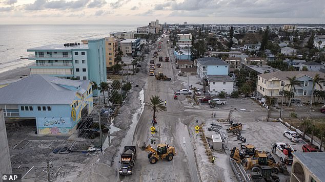 The devastation of Hurricane Helene in Madeira Beach, Florida