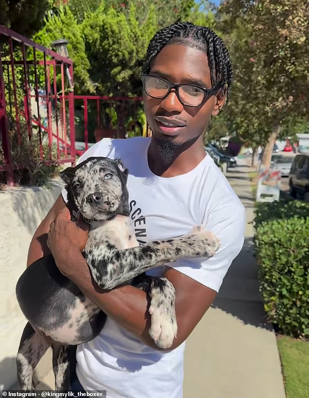 Birdsong bought a new puppy the day before he was shot in Los Angeles