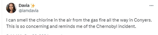 1727712370 945 Atlanta residents report chlorine smell and fog after Georgia biolab