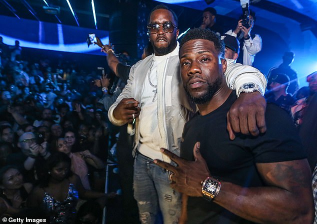 Hart's comments come after videos and photos of Diddy partying with A-list stars recently resurfaced and went viral on social media following his arrest. They are pictured together at the 2018 NBA All-Star Finals party