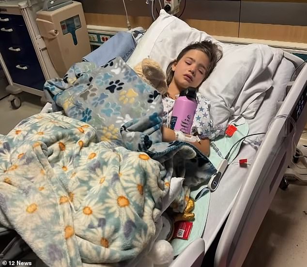 Since a third hospital discovered her body had been poisoned by rattlesnake venom, Allie has undergone two surgeries and will undergo a third this week to restore blood flow to her leg.