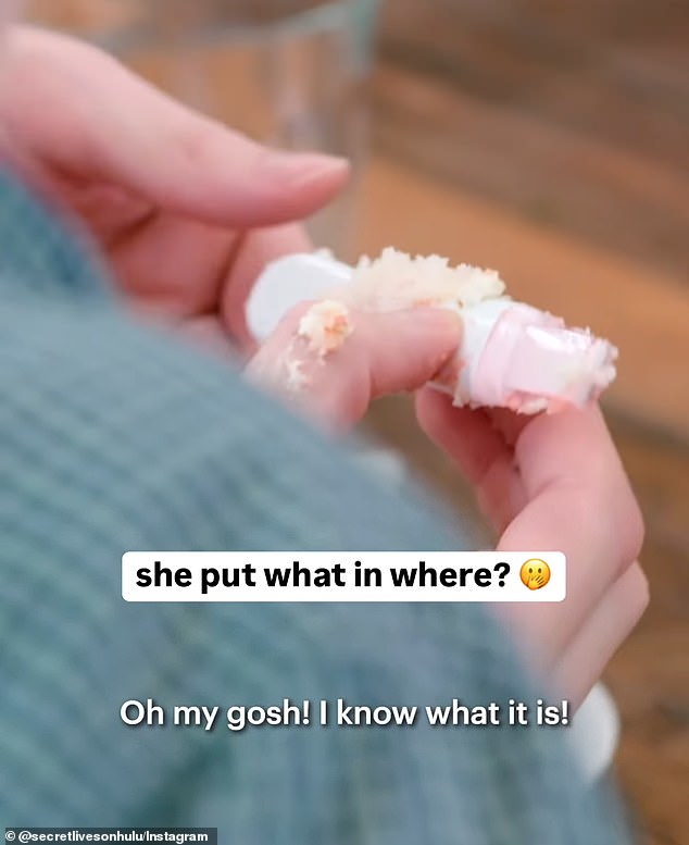 In an episode of the show, Whitney decided to reveal the news of her third pregnancy to her family by serving them a cake containing her used pregnancy test.