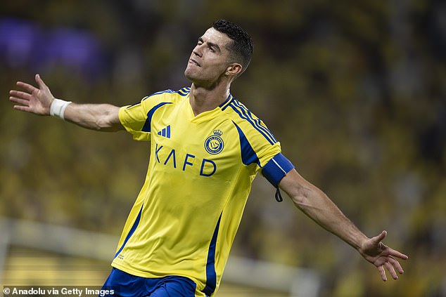 Ronaldo, 39, has now scored more goals in his thirties than he did in his twenties