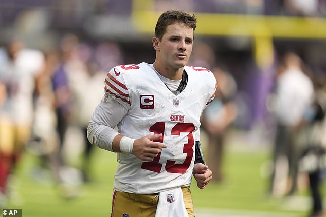 San Francisco 49ers Quarterback Brock Purdy Is Suffering From Back Pain