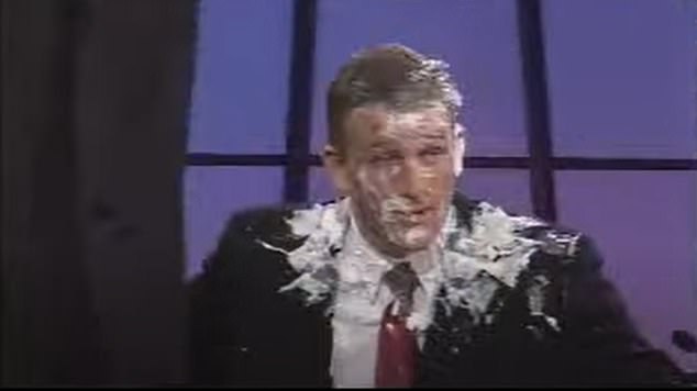 David Schwarz said his furious mother called Eddie McGuire after the infamous cake incident