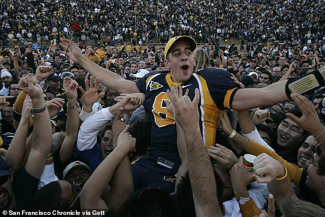 Aaron Rodgers was recognized for his performances for Cal