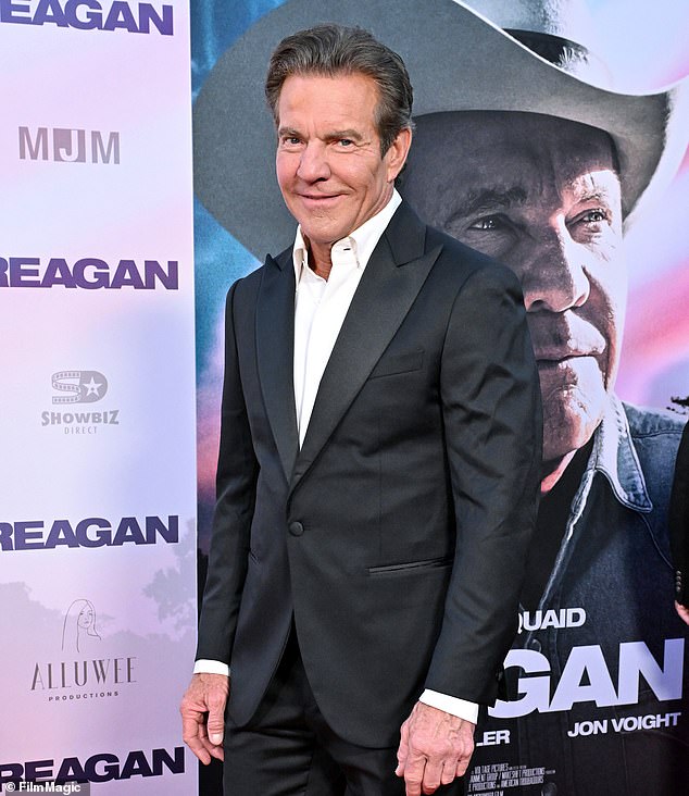 Dennis Quaid has claimed that Ronald Reagan would 