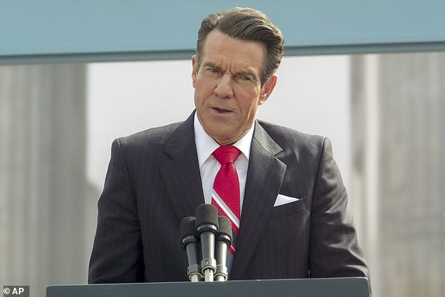 Quaid, 70, is seen as Reagan in his new film, Reagan