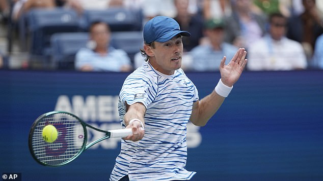 Australian tennis star Alex de Minaur was eliminated in the quarterfinals of the US Open