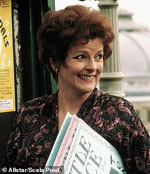 Brenda Blethyn depicted in the film