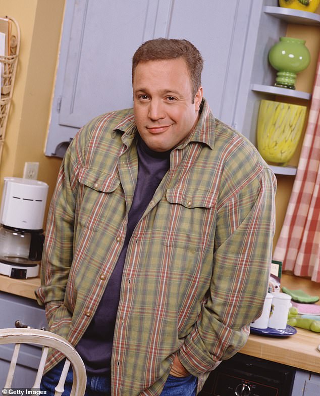 But who is it? It's Kevin James, star of the 90s sitcom The King Of Queens.