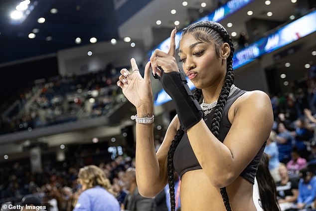 Angel Reese denies rumors that pregnancy is the reason her rookie WNBA season is over