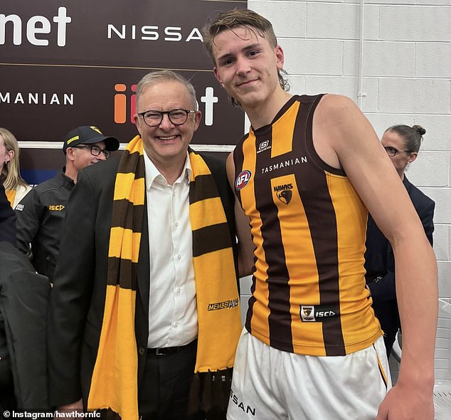 Anthony Albanese says he is 'absolutely not' a hanger-on after being spotted in Hawthorne warehouses earlier this month