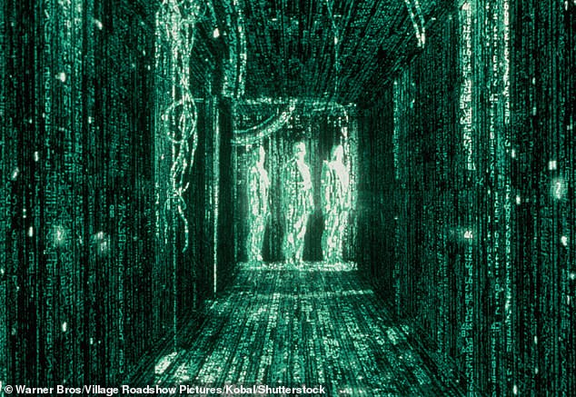 In the blockbuster film The Matrix, main character Neo, played by Keanu Reeves, discovers that we live in a simulated reality. By the end of the film, Neo is able to see the simulated world for what it is: computer code (pictured)