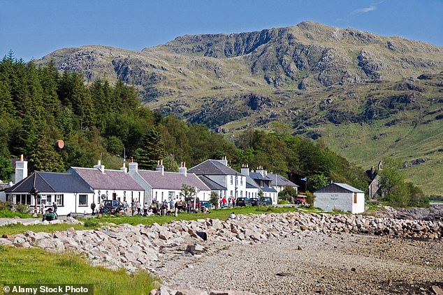 Missing walker Paul Conway fancied a drink at the remote Old Forge Pub in the village of Inverie (pictured)