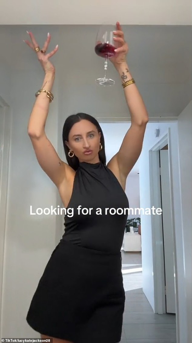 Popular Happy Hours podcast host Lucy Jackson moved in with her boyfriend two weeks ago... then shared this surprising TikTok post over the weekend