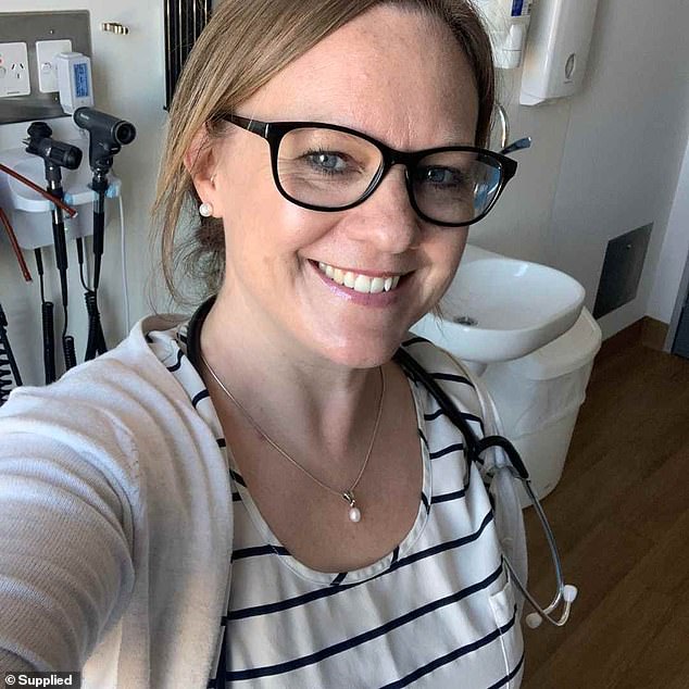 Heroic nurse Heidi Young (pictured) has told of the heartbreaking moment she saved the life of a six-month-old girl after she choked on food in the middle of a park.